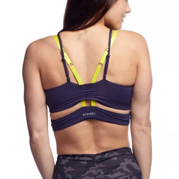 Handful Cut-Out Galaxy Sports Bra - Picture 2 of 6